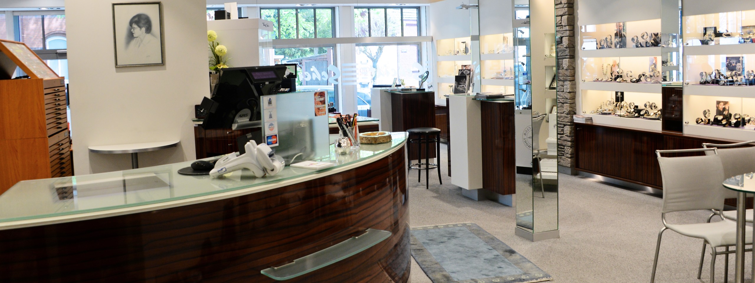 Ladengeschäft Optik, Schmuck & Uhren Scheidt in Brakel