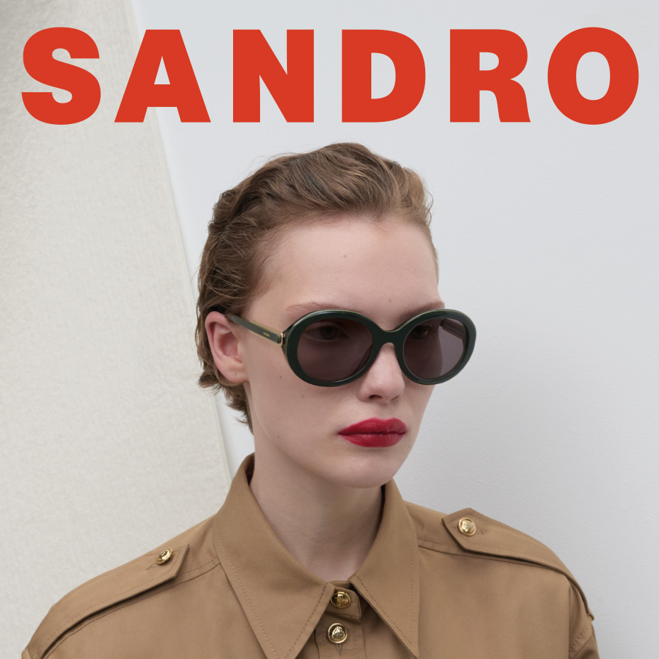 Sandro: Frau mit Sonnenbrille